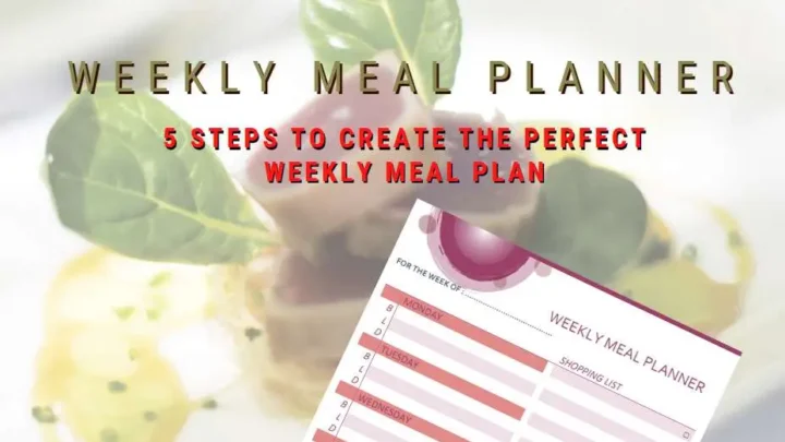 5 Steps To Creating the Perfect Weekly Meal Plan