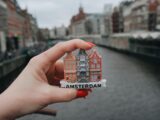 Amsterdam city pin