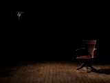 Brown Wooden Armchair on Brown Wooden Floor